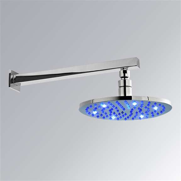 FontanaShowers 16" Round LED Rainfall Showerhead