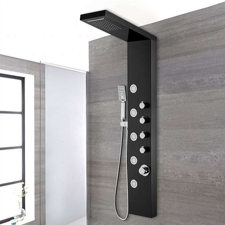 Fontana Thermostatic Shower Massage Panel System