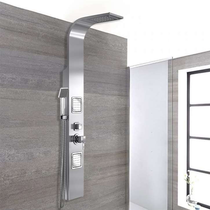 Ginevra Massage Shower Panel SystemHead