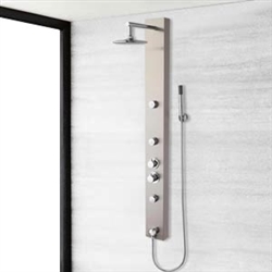 Fontana 57" Thermostatic Shower Panel System