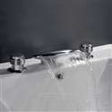 Fontana Billa Cascade Bathtub Faucet Set